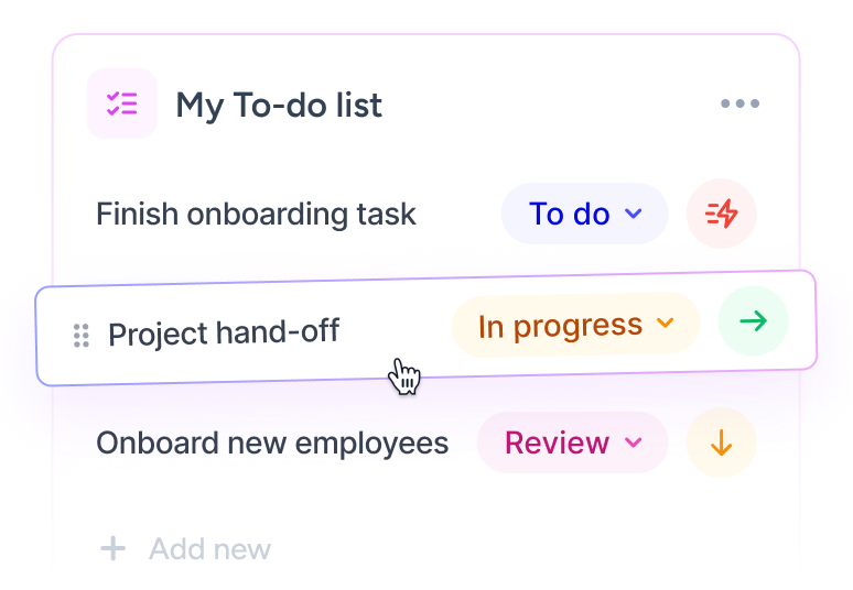 To-do’s